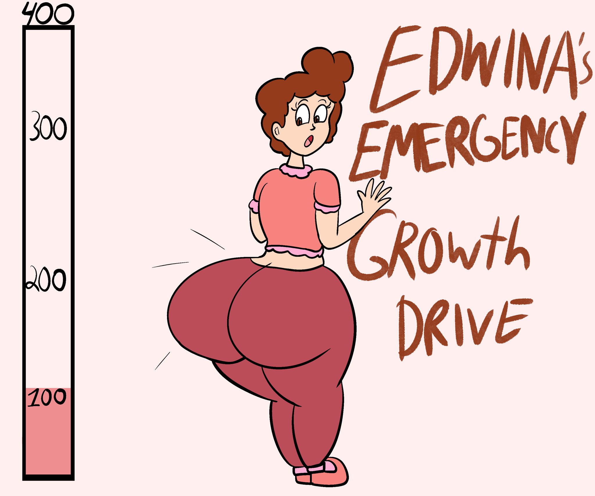 ButLova @ Megacon on X: Growth Drive UPDATE: $100 has been reached!  Edwina's dumpy grows and you still have a chance to grow her even bigger!  :D t.codMUEzenyVc  X