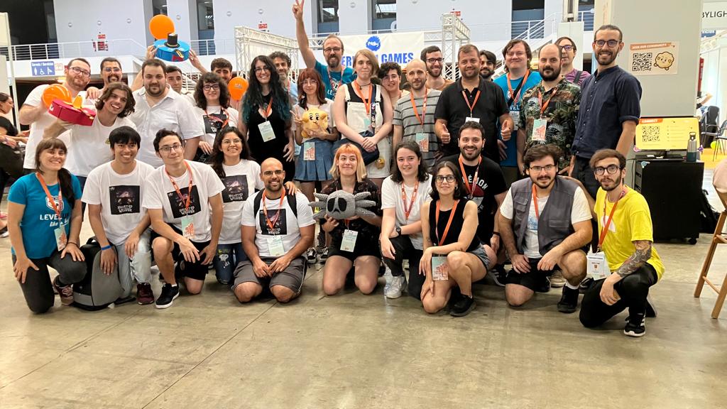 🎉We're already back from #IndieDevDay23 🎉

Thanks to the organization and the staff, you are incredible🤟

And thanks to <a href="/game_levelup/">Level Up (Game Dev Hub)🔜 #levelup_gamejam 2025!</a> for the opportunity to show #Azra to the world❤️

Love u all😍