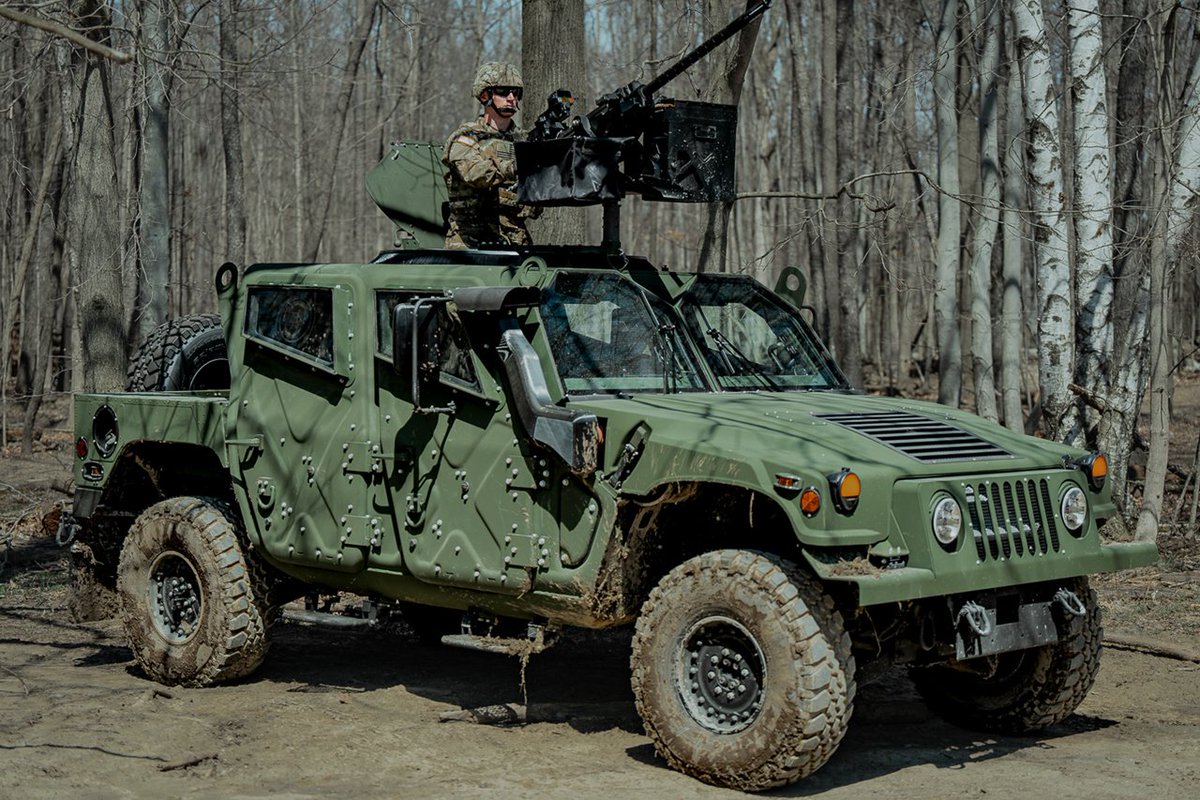 The HUMVEE Saber, AM General's next generation of light tactical vehicle, will be on display at #DSEI23. We look forward to demonstrating Saber's adaptability as a platform that intuitively accommodates advanced weapons systems.

amgeneral.com/am-general-fea…