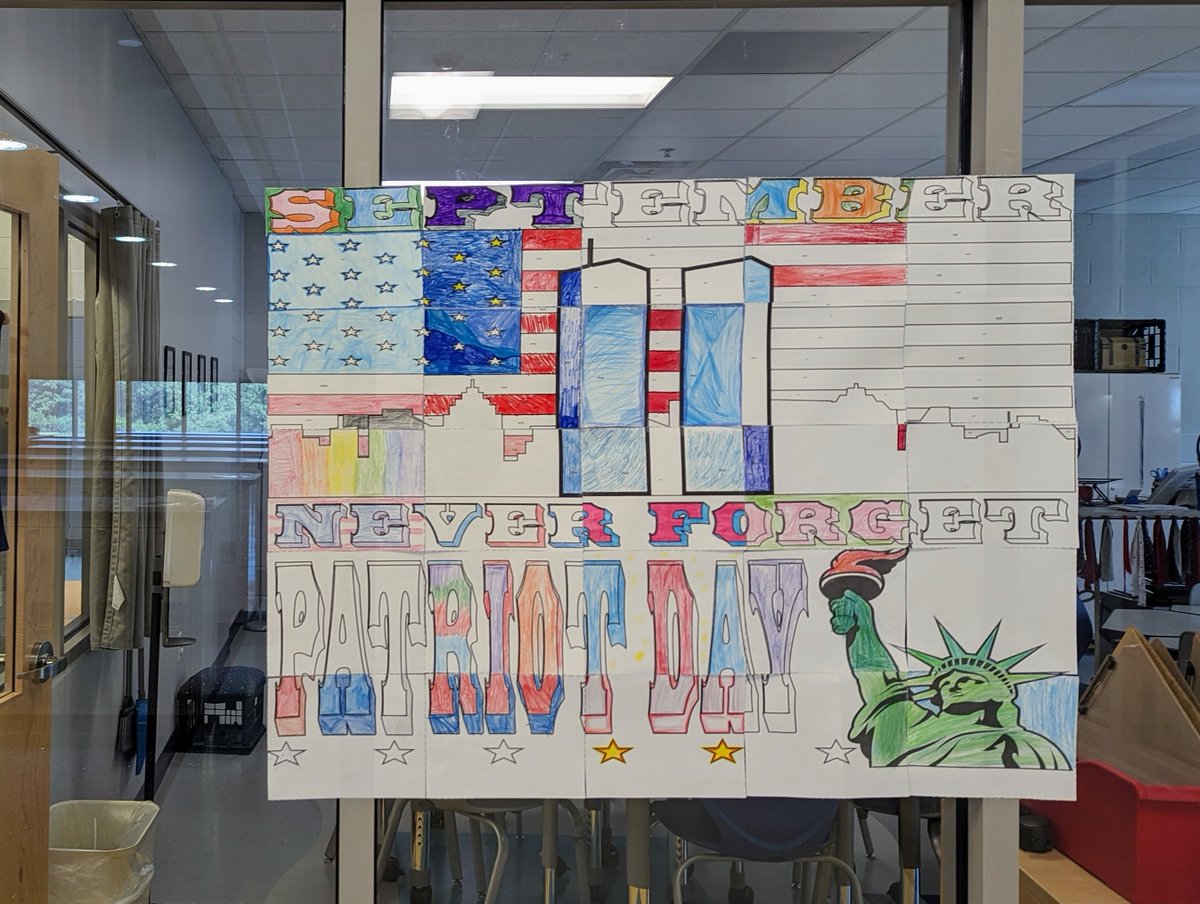 Mrs. Halvorson (@history_middles) on Twitter photo We have a few pieces to finish tomorrow with my even day Ss, but this collab poster from <a href="/makehistoryfun/">Make History Fun</a> was a great addition to our September 11th conversation today #NeverForget911 #PatriotDay #allin <a href="/CfcmsHawks/">CFCMS HAWKS</a> We have a few pieces to finish tomorrow with my even day Ss, but this collab poster from <a href="/makehistoryfun/">Make History Fun</a> was a great addition to our September 11th conversation today #NeverForget911 #PatriotDay #allin <a href="/CfcmsHawks/">CFCMS HAWKS</a>