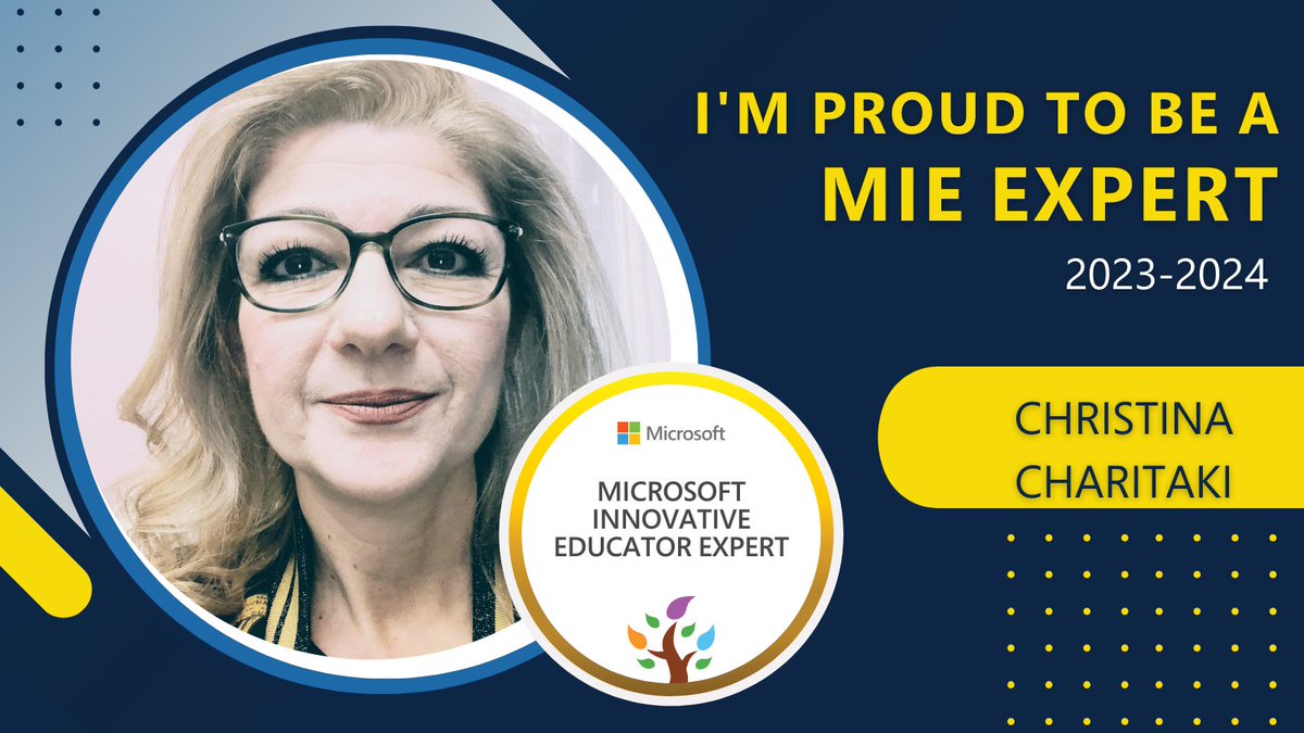 Another amazing year as a member of the best Professional Learning Network #PLN! I'm so excited to be selected as an #MIEExpert for 2023-2024! #MicrosoftEdu, #MIEExpert, <a href="/HillsboroughSch/">Hillsborough Schools</a> 😃