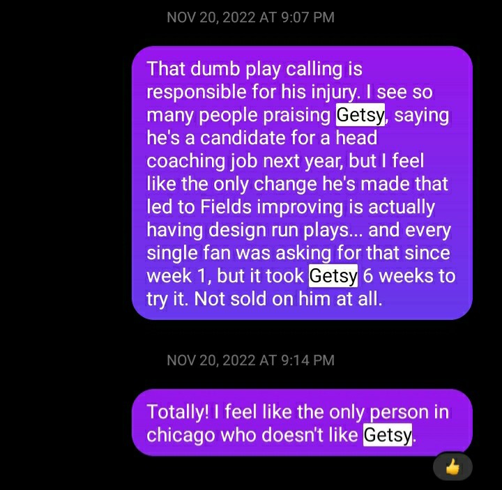 Thinking that Luke Getsy needs to be fired isn't an overreaction by #ChicagoBears fans after a week 1 loss. I've been saying it since last year. #DaBears