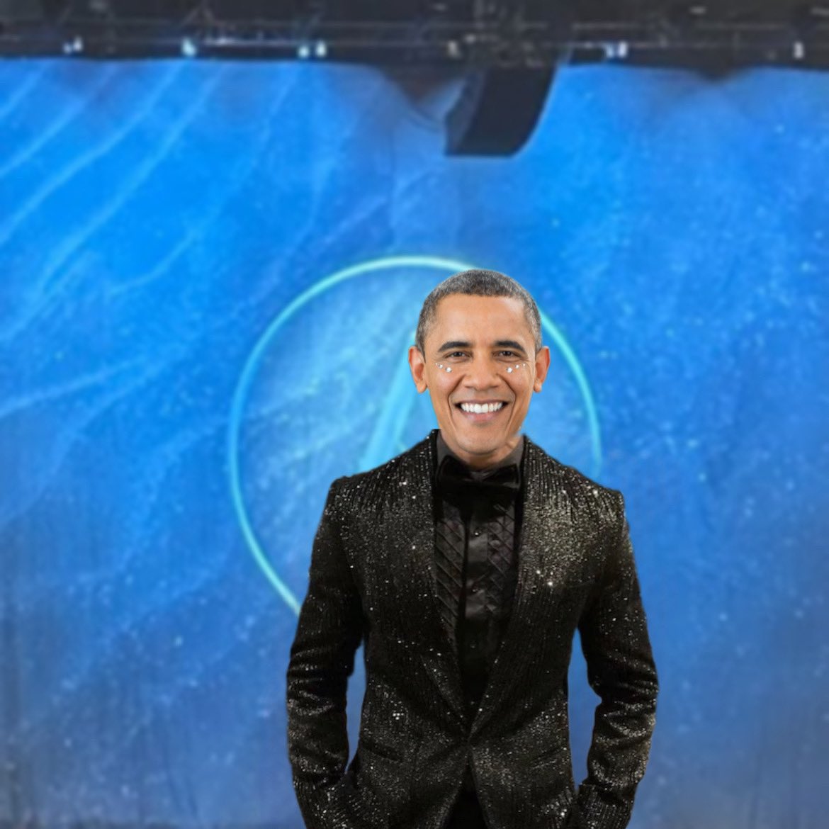 joshkiskza's tweet image. Former president Barack Obama is ready for tonight’s show in Washington DC!! #gretavanfleet #starcatcher