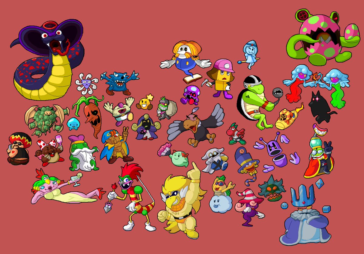 Soul_of_Springs's tweet image. 037 - Gorgon (Super Mario RPG: Legend of the Seven Stars)

SMRPG sure has some bizarre baddies. Had to take some creative liberties with this one.