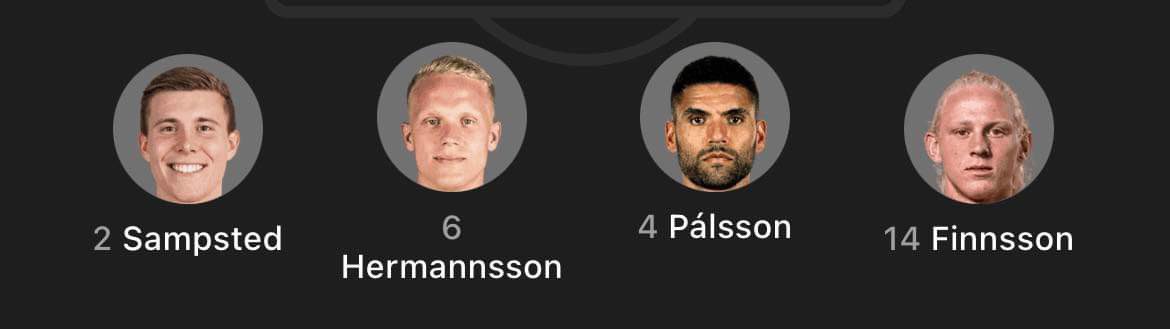 Þrír Fylkismenn fá traustið í vörninni og halda strax hreinu aldrei vekja mig 😍😍 #fotboltinet