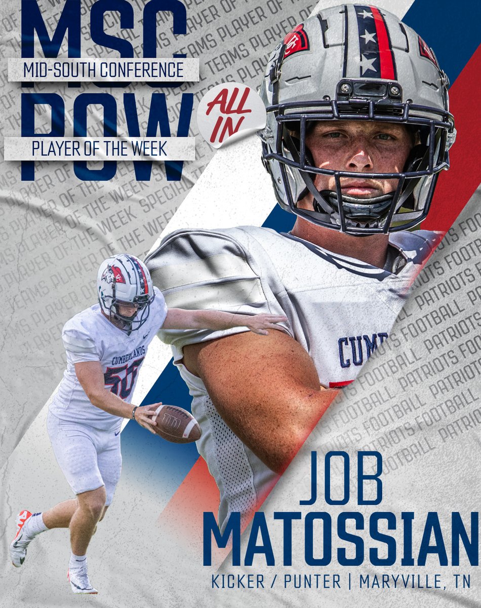UCPatriotFball's tweet photo. A duo of Pats earned MSC Player of the Week honors for their performance over the weekend!! Congrats Nate Hancock and Job Matossian.

Story: https://t.co/MnVXx7yPIg https://t.co/LUaEtiX39p