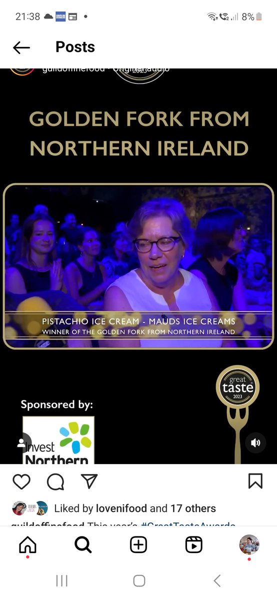 Barbara Collins (@thegoodchinaset) on Twitter photo Congratulations to <a href="/maudsicecreams/">Mauds Ice Creams</a> on winning the Golden Fork for Northern Ireland with their #pistachio ice-cream. <a href="/guildoffinefood/">Guild of Fine Food</a> <a href="/Food_NI/">Food NI</a> <a href="/MicheleShirlow/">Michele Shirlow</a> Congratulations to <a href="/maudsicecreams/">Mauds Ice Creams</a> on winning the Golden Fork for Northern Ireland with their #pistachio ice-cream. <a href="/guildoffinefood/">Guild of Fine Food</a> <a href="/Food_NI/">Food NI</a> <a href="/MicheleShirlow/">Michele Shirlow</a>