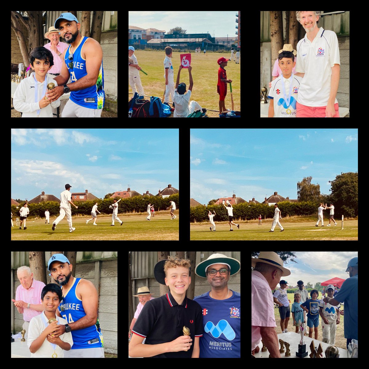 Highlights from our end of season celebration at our home ground yesterday. We’re very proud of our juniors. Thanks to all our coaches, managers, umpires, scorers, organisers, volunteers, parents &amp; Chairman. A few weeks break now before winter nets. #juniorcricket #walthamstow