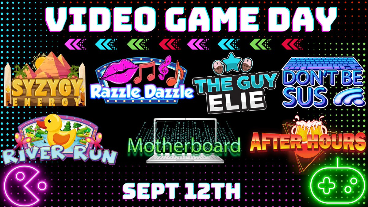 OneShotGolf's tweet image. 🎮 Game On! 🎮

Tomorrow, we have a pixel perfect line up of course discounts for #VideoGamesday 🕹️ Press play on Motherboard, After hours, Don’t be sus, Razzle Dazzle, The Guy Elie, River Run and Syzygy Energy for 50% OFF the course fees! 🚀

#oneshotgolf #minigolfmonday