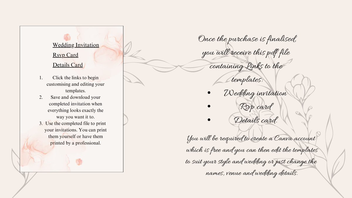 TheCheekyChoice's tweet photo. Printable Wedding Invitation Set, RSPV Wedding Invitation, Peach Floral Wedding Invite, Wedding Invite Information, Editable Canva Template https://t.co/JRNlxeU34y #wedding #pink #weddinginvitation #invitationtemplate #floralwedding #weddinginvite #weddinginvitation #weddingsuite https://t.co/VvmpMcTA6t