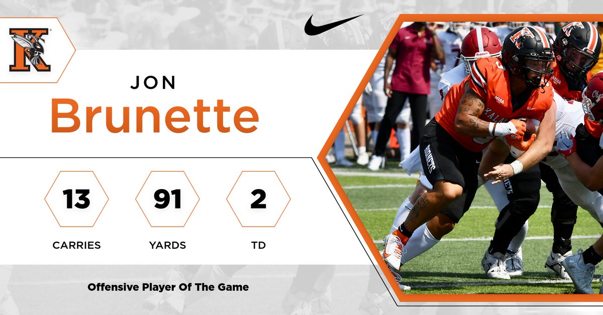 Kalamazoo College Football tweet media