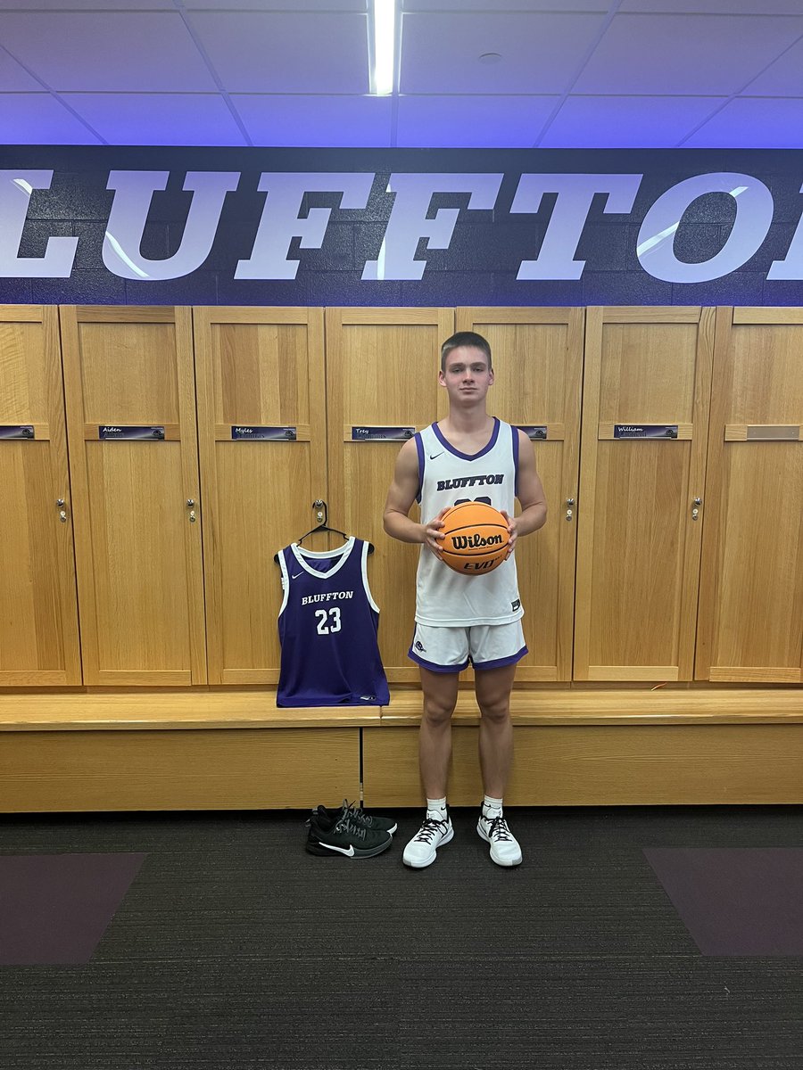 maxbooher24's tweet photo. After a great visit, I’m blessed to receive an offer from Bluffton University! Thank you to @sclark21_ and @TannerBlyly for the opportunity! @BlufftonUMbk https://t.co/XnwqUk7j0U
