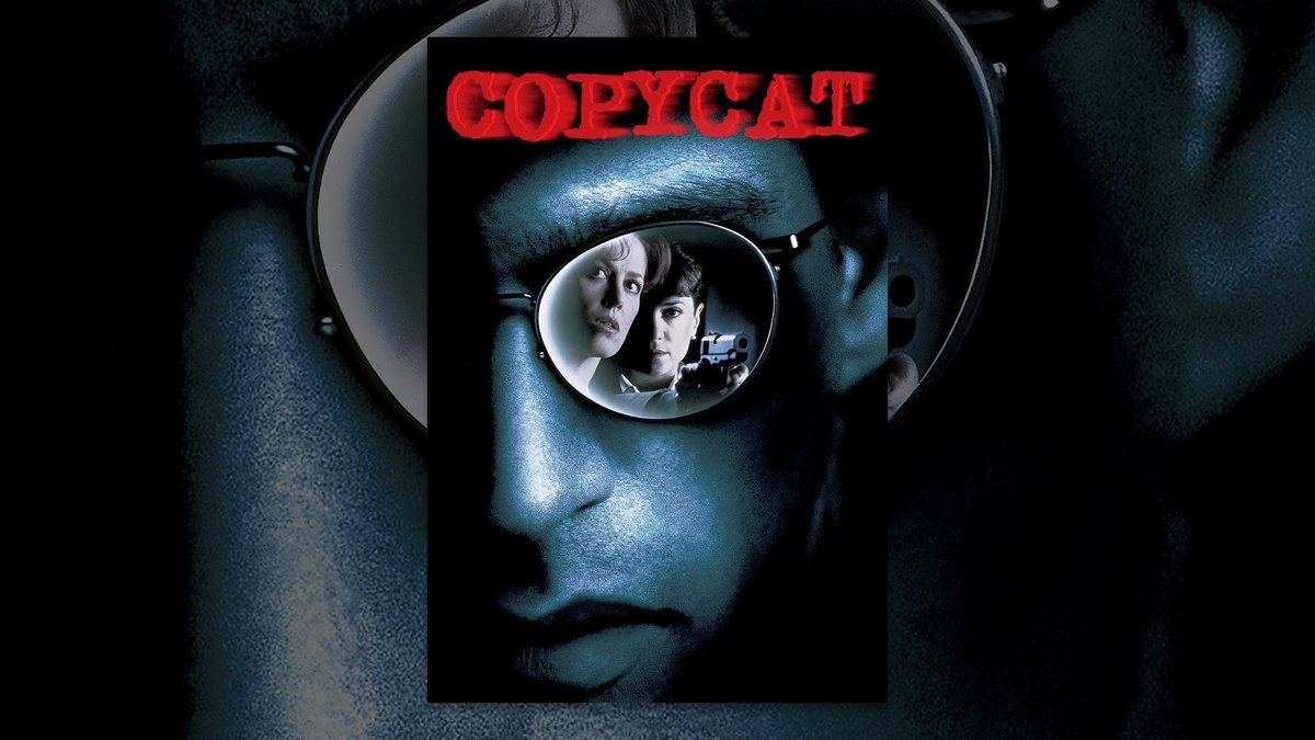 GRCinemaTicket's tweet photo. Copycat (1995) is a grade B thriller with a grade A cast, with two strong leads in Hunter and Weaver the movie has both the tension and the smarts to elevate it above the ‘copycats’ in a very overworked genre!! https://t.co/I1oXTwHA2N