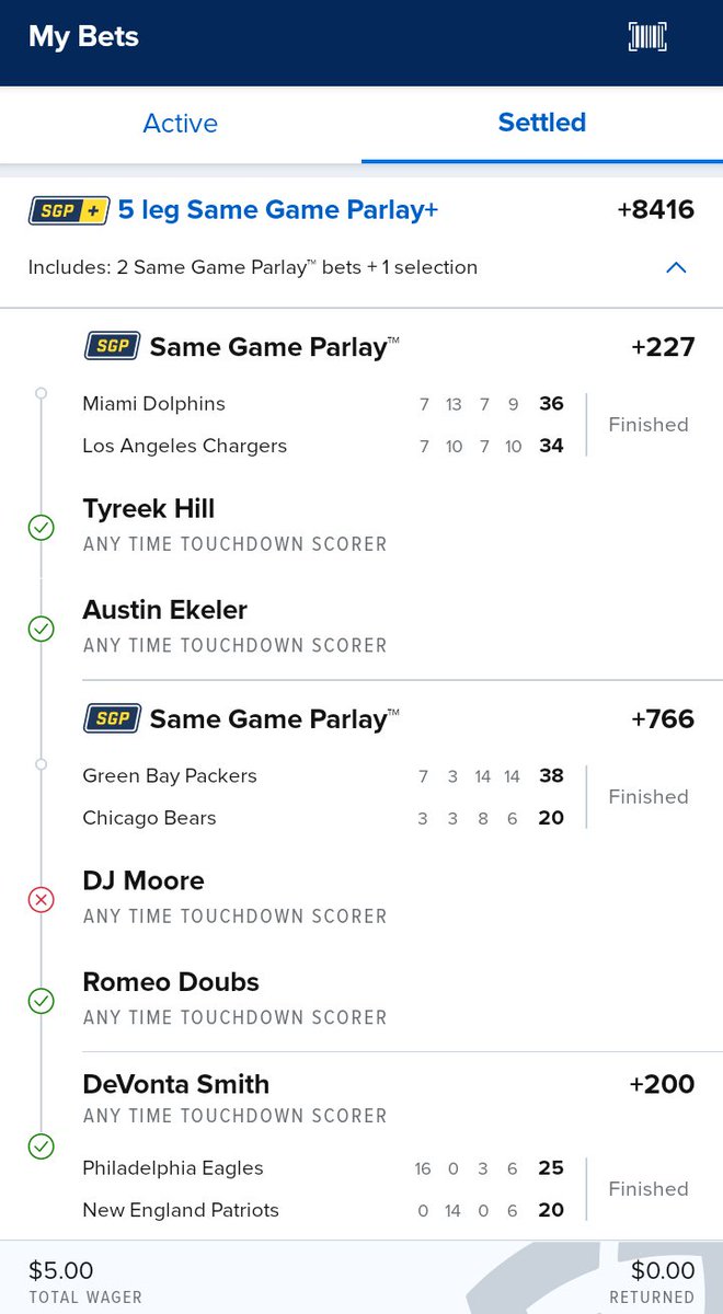 SITDPicks's tweet photo. @FDSportsbook DJ Moore 😤 https://t.co/6IPQY0tGNq