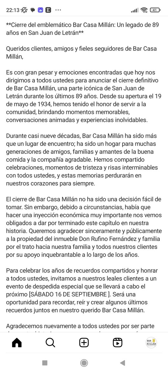Llegó el día de despedidas