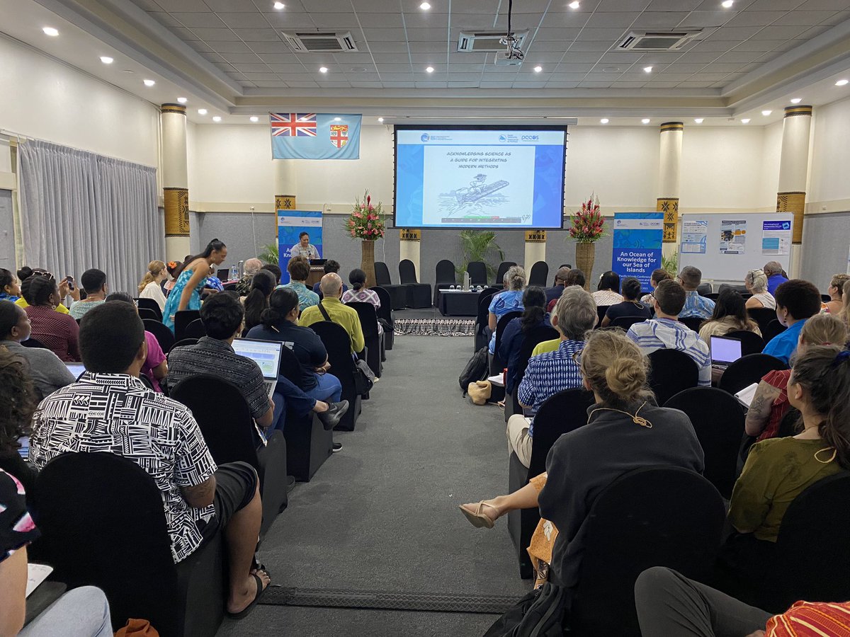 spc_live's tweet photo. « The Pacific region has an exceptional regional integration », Australian National Centre for Ocean resources expert at the Pacific Islands Ocean Science Conference. Session on Regional and national Ocean Policy
#OceanKnowledge https://t.co/9y8IHafQ2r