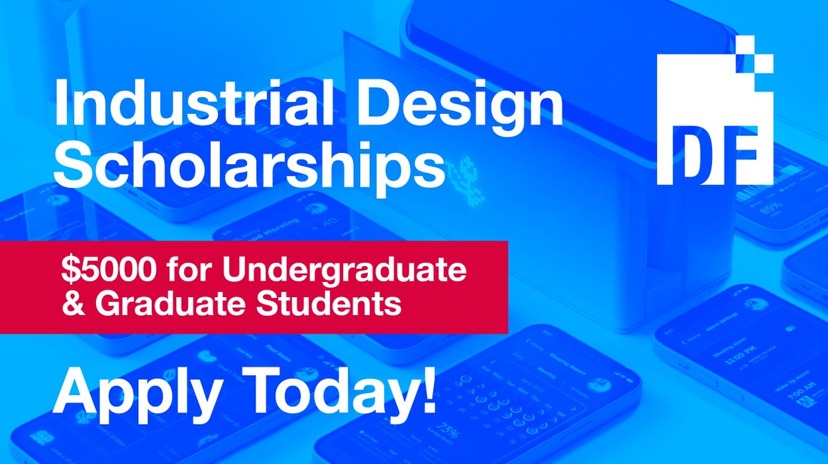 📣Design students: We're excited to announce that applications for 2024 undergraduate and graduate scholarships are open!

Submit your application for the chance to receive $5,000 for tuition fees in the completion of an #industrialdesign degree: idsadesignfoundation.org/scholarships