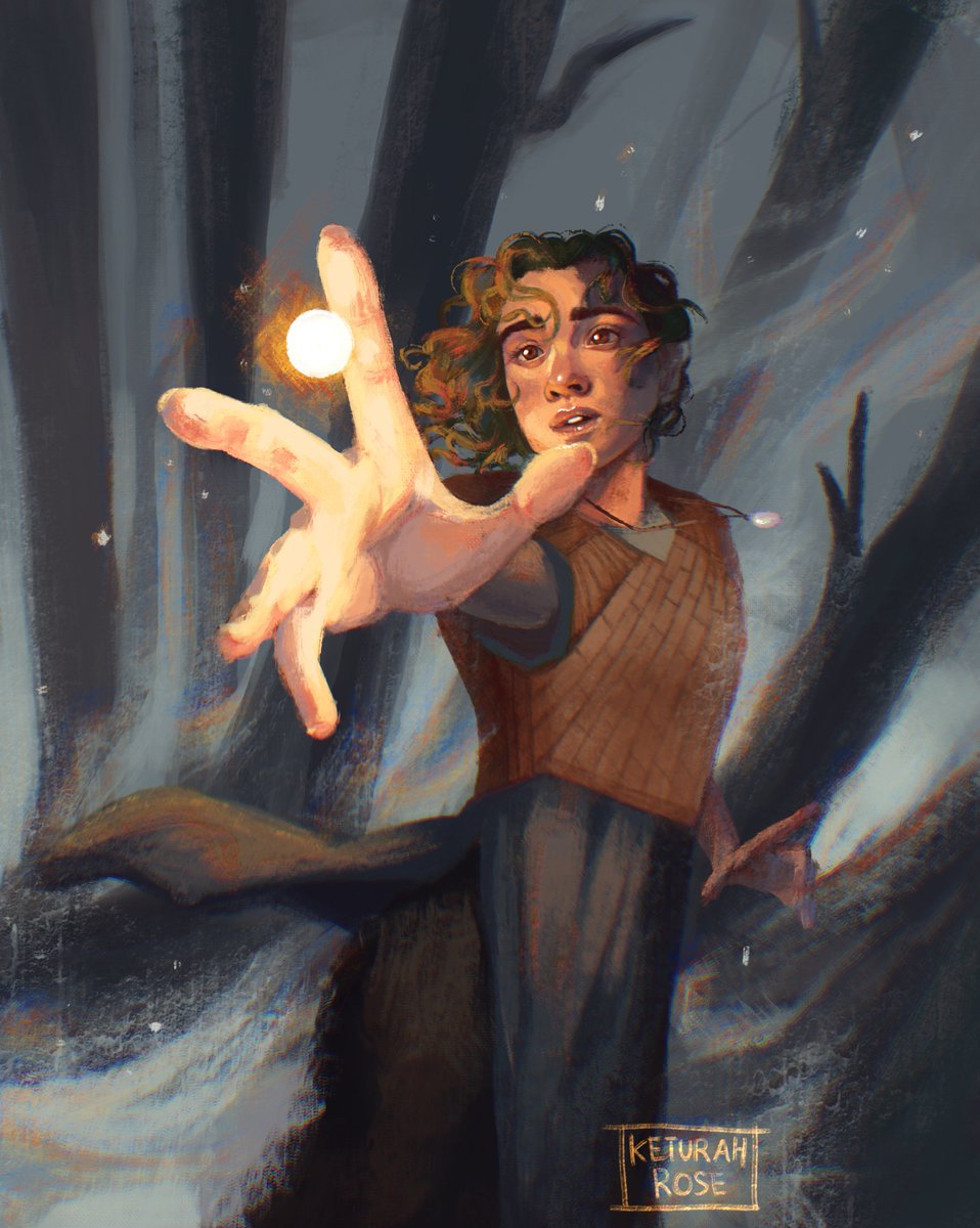 I finally decided on her name! 
🌿Yarrow 🌿
#ocart