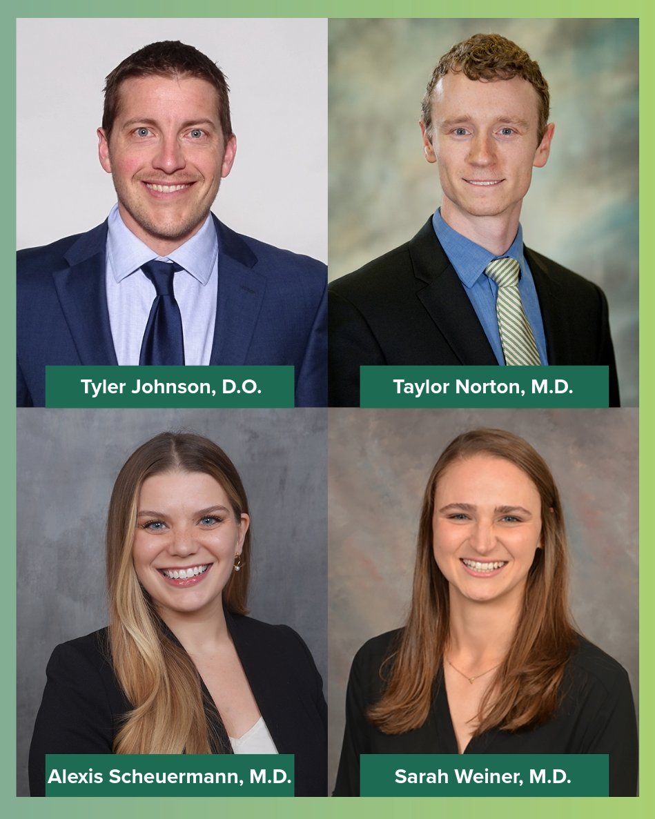 UABTrauma's tweet photo. We're excited to share the Trauma and Surgical Critical Care fellows who will be joining us in 2024!
Drs. Tyler Johnson, Taylor Norton, Alexis Schueurmann, & Sarah Weiner - we'll see you next year!
#traumafellowship #traumafellow #traumasurgery #UABTrauma @UABSurgery https://t.co/sQHgf7NjL0