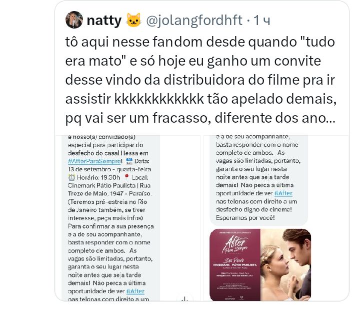 mz_hessa's tweet photo. They are desperate to fill seats that distributors text people and offer free tickets #boycottAE https://t.co/6ZHyAsQM4y