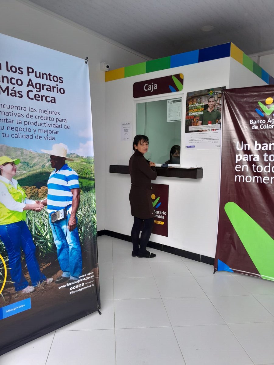 ¡El #BancoAgrario continúa en plan de expansión a lo largo y ancho del territorio para llegar cada vez a más colombianos! En esta oportunidad anunciamos la apertura de la oficina BAC Más Cerca No. 122 ubicada en Pachavita (Boyacá), en la carrera 3 # 4 - 07
#CrecerJuntosEsPosible