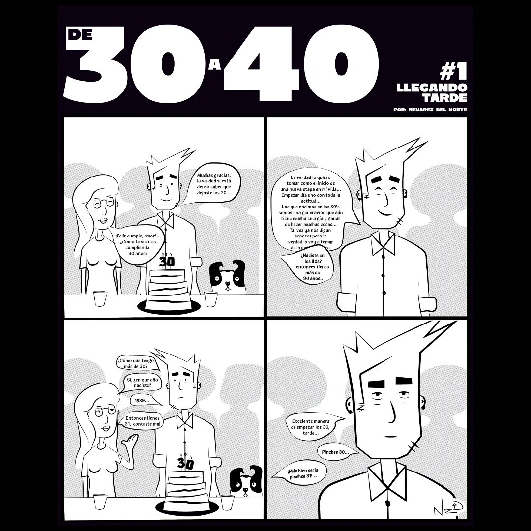 NevarezDelNorte's tweet photo. Lo importante es empezar, lo malo es empezar tarde.
#indie #indiecomics #cartoonist https://t.co/QJGTs60knM
