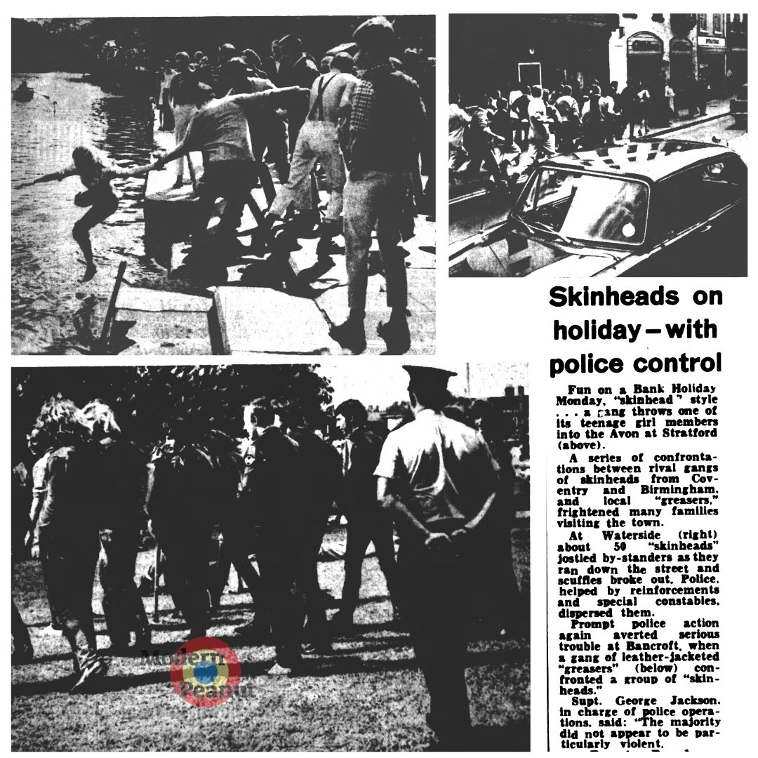 1970, Skinheads on Holiday -