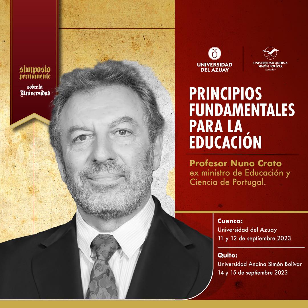 uazuay's tweet image. En el marco del Simposio Permanente sobre la Universidad, el Prof. @CratoNuno, disertó sobre currículo e importancia de las pruebas PISA, dirigida a maestros y jóvenes de las varias unidades educativas de la #localidad.

🗞 Encuentra más información y revisa la galería completa