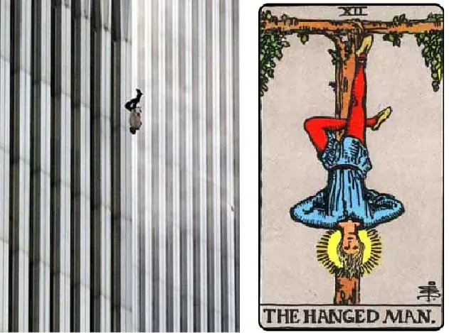 currentyrs's tweet photo. Never forget the occult spectacle meant to alchemically transform America. #September11 #fallingman https://t.co/hzPCWccJVd