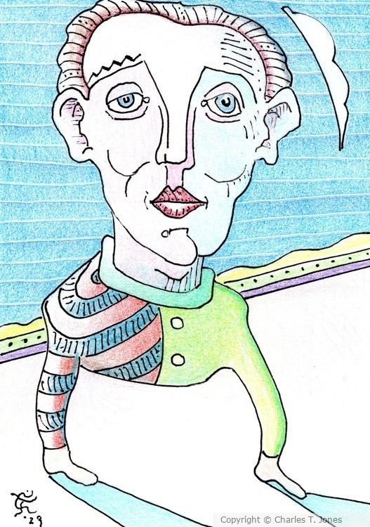 Easygoing by Charles Jones
#charlesjones #chastxart #chastxpoet #americanartist #gelpendrawing #originaljonesart #worksonpaper #easygoing #facedrawings #charlesjonesart #abstract #pen #ink #art #artwork #fineart #fineartwork #artwanted
View Image: ArtWanted.com/imageview.cfm?…