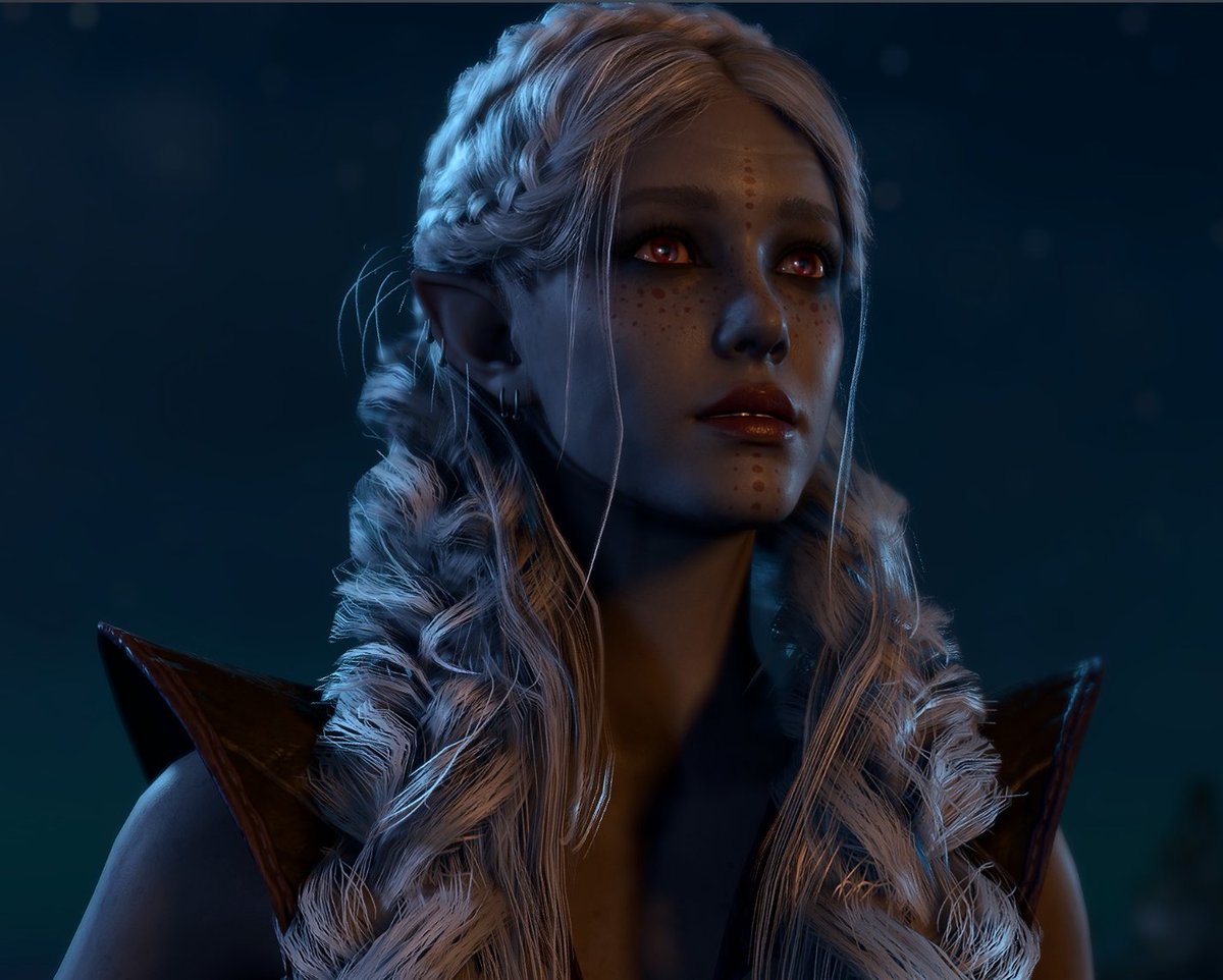 SharieFFXIV's tweet photo. By the Gods, do I have the hots for Nyrria 🔥 😍❤️
#BG3 #BaldursGate3 #BaldursGate #bg3Tav https://t.co/bp8mnB661D