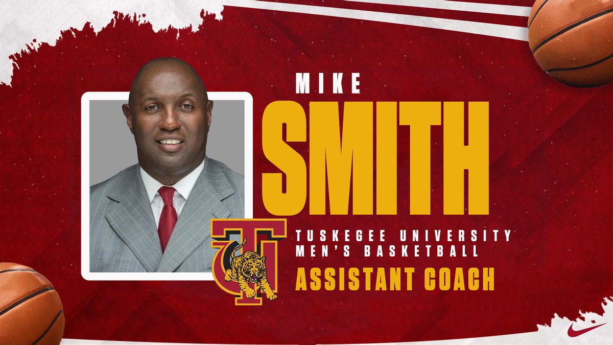 Men’s Basketball Hires Mike Smith as Assistant Coach  

📰 bit.ly/3ZbHTdy 

#TuskegeeAthletics l #TUMBB l #SIAC