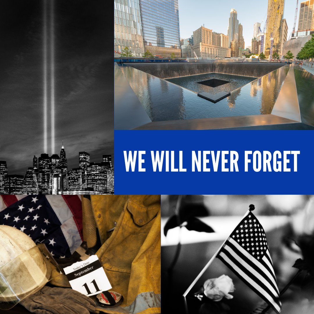 On this Mission Monday....MAY WE NEVER FORGET 9.11.01 💙❤️

#firstresponders #neverforget #alwaysremembered #neverforgotten #ourheroes #hero #nypd #fdny