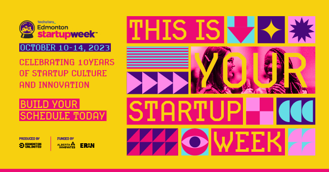 ⚡NEW event just added for #yegsw23: Sign up for How I Got Started in Community here: lu.ma/pgvlxpf5
Explore the full schedule at EdmontonStartupWeek.com.