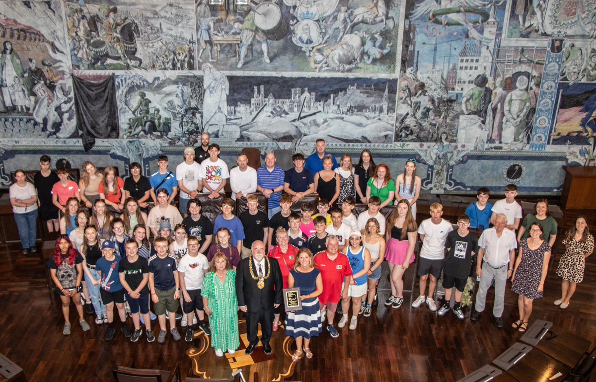 DCCmusicservice's tweet photo. The last day @stramu saw us have a civic reception at the Wurzburg Rathaus followed by a beautiful final meal all together @burgerspital before we head home tomorrow. What an amazing time we have had forming new friendships,and making lifelong memories. We will be back…. https://t.co/ePE4X5RvP1