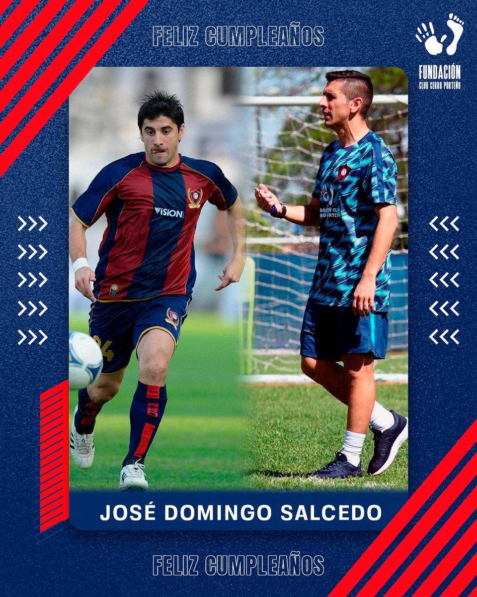 FCCPoficial's tweet photo. 🥳 Saludamos por su cumpleaños a nuestro mítico #2️⃣4️⃣ @Mingo_DT, hoy en día D.T. de la Sub 18. Quien defendió y conquistó múltiples títulos con la camiseta del ciclón 💙❤️🏆

¡Muchas felicidades, Mingo querido! 🎊🎉

Somos #FundacionCCP🔵🔴 https://t.co/JjeB22CI2A
