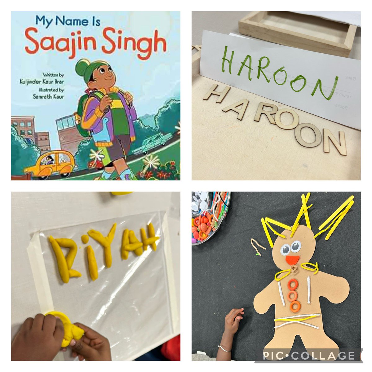 Great first week in the O’Connor PS library w kindie & gr 1s! Who are you? What is your name? How do you pronounce it? What do you like to do? Thx for the mentor text @kuljinderwrites @TDSBLibrary @npersaudLC4 #RepresentationMatters
