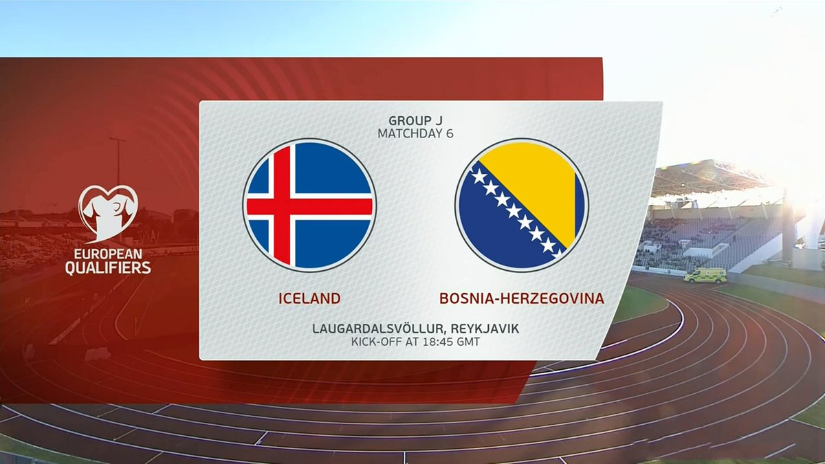 Full Match: Iceland vs Bosnia and Herzegovina