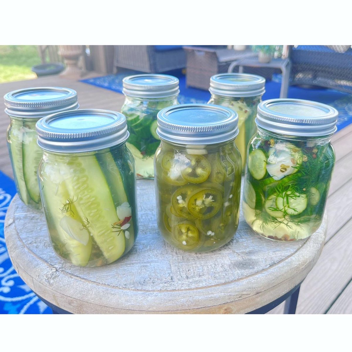mandabgp's tweet photo. So cool that this all came from my garden! https://t.co/xm9RpKT6pC