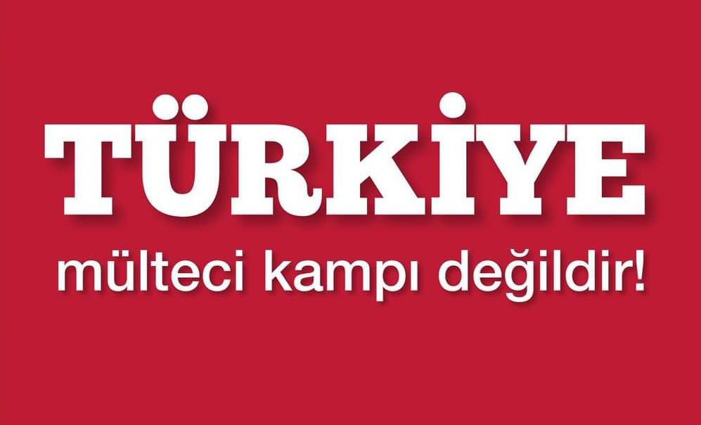 Geldikleri ilk günden beri söylüyoruz:
#ÜlkemdeSığınmacıİstemiyorum
#ÜlkemdeMülteciİstemiyorum
#SuriyelilerSuriyeye #suriyeliler 
#YeterArtık  #suriyelilerdışarı