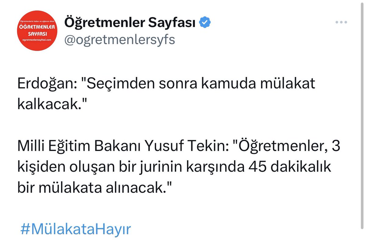 Güldür Güldür’e yine malzeme çıktı! 

 #MülakataHayır