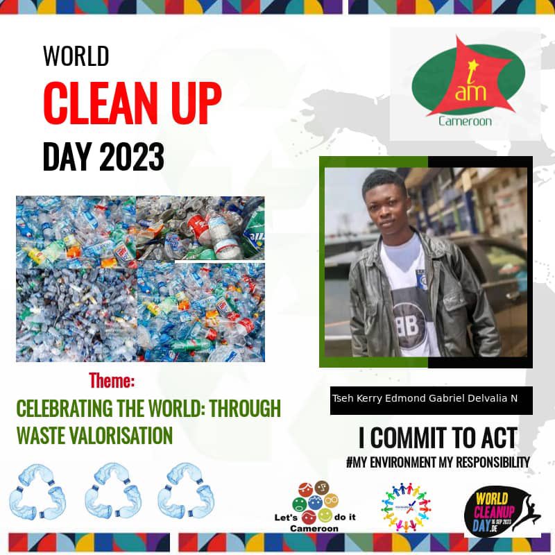 GLOBALVISIONAR5's tweet photo. In collaboration with @iamcameroon and @WorldCleanupDay Cameroon, @GACDCameroon we are mobilizing 500 million persons to clean up poorly managed waste in Cameroon. Waste is Wealth, Eyes on the circular economy @UNDP @UNEP @EU_ENV @FES_PSCC @theGEF #ICommitToAct #WasteToWealth @UN https://t.co/WtNnKgGgYY