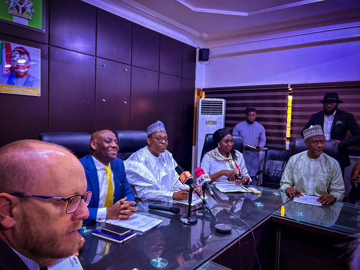 Minister of Health and Social Welfare, Prof. <a href="/muhammadpate/">Muhammad Ali Pate</a> and the Minister of State for Health and Social Welfare, Dr <a href="/DrTunjiAlausa/">Dr. Tunji Alausa</a> unveiled their four-point agenda for the health sector.

They said they would deliver the mandate in four main areas, namely;