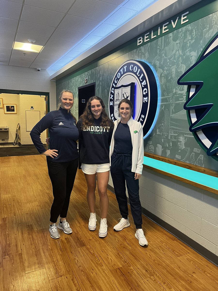 After an amazing official visit attending classes and being with the team, i’m so excited to receive an offer to continue my academic and athletic career at Endicott College!! Thank you Coach hutchinson and Coach G for this amazing opportunity!!
<a href="/SNHSaints/">Team Saints</a>