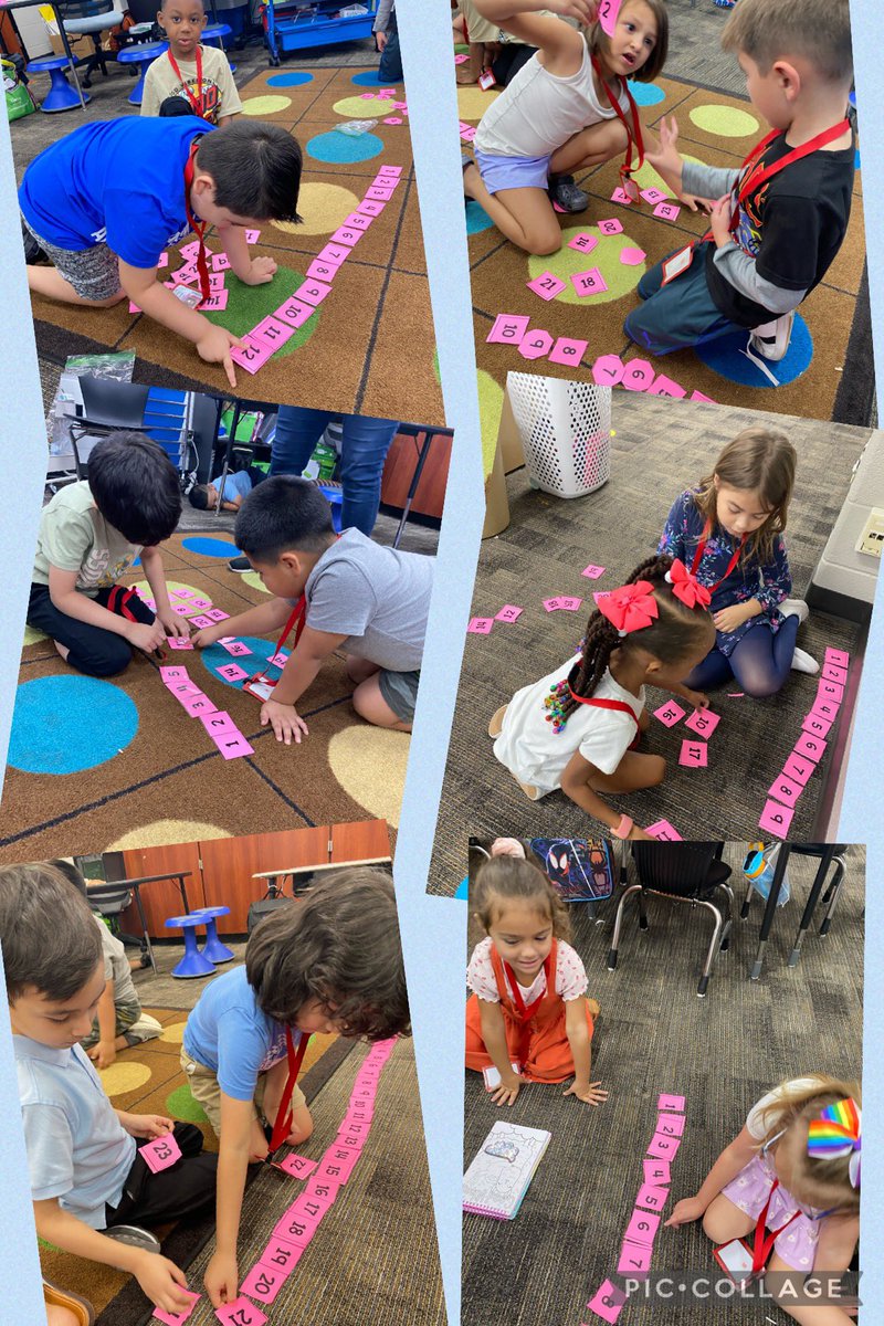 Working on numbers 1-20 <a href="/CFISDHolmsley/">Holmsley Elementary</a>