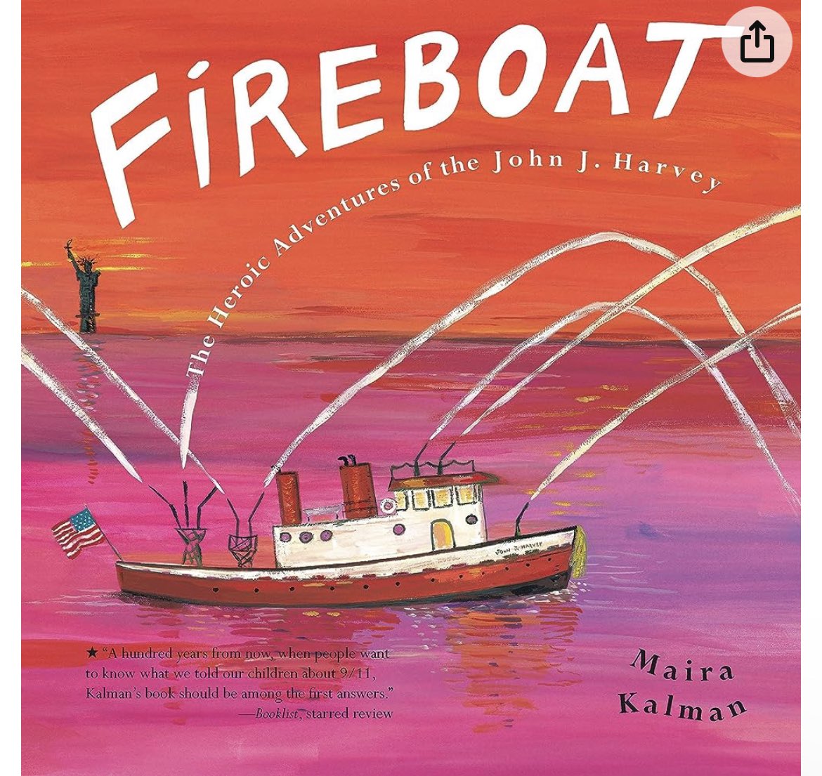 We wore Red, White and Blue today to show our support for Patriot Day🇺🇸. We also read Fireboat to learn more about the everyday people who became heroes on this day 22 years ago. #Neverforget #PatriotDay @School9E