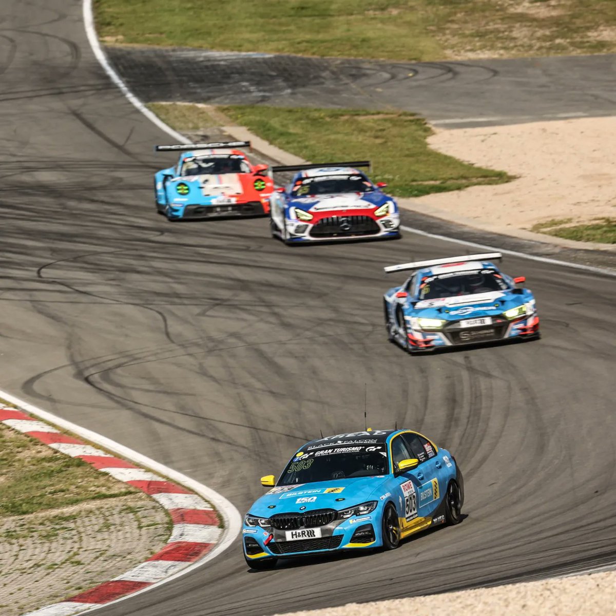 This weekend I took part in the biggest race(s) of my motorsport career. 

You guys know my relationship with the ring - I've always thought of it as the greatest track in the world. Getting to race it in real life alongside Misha &amp; Steve is a proper life highlight.