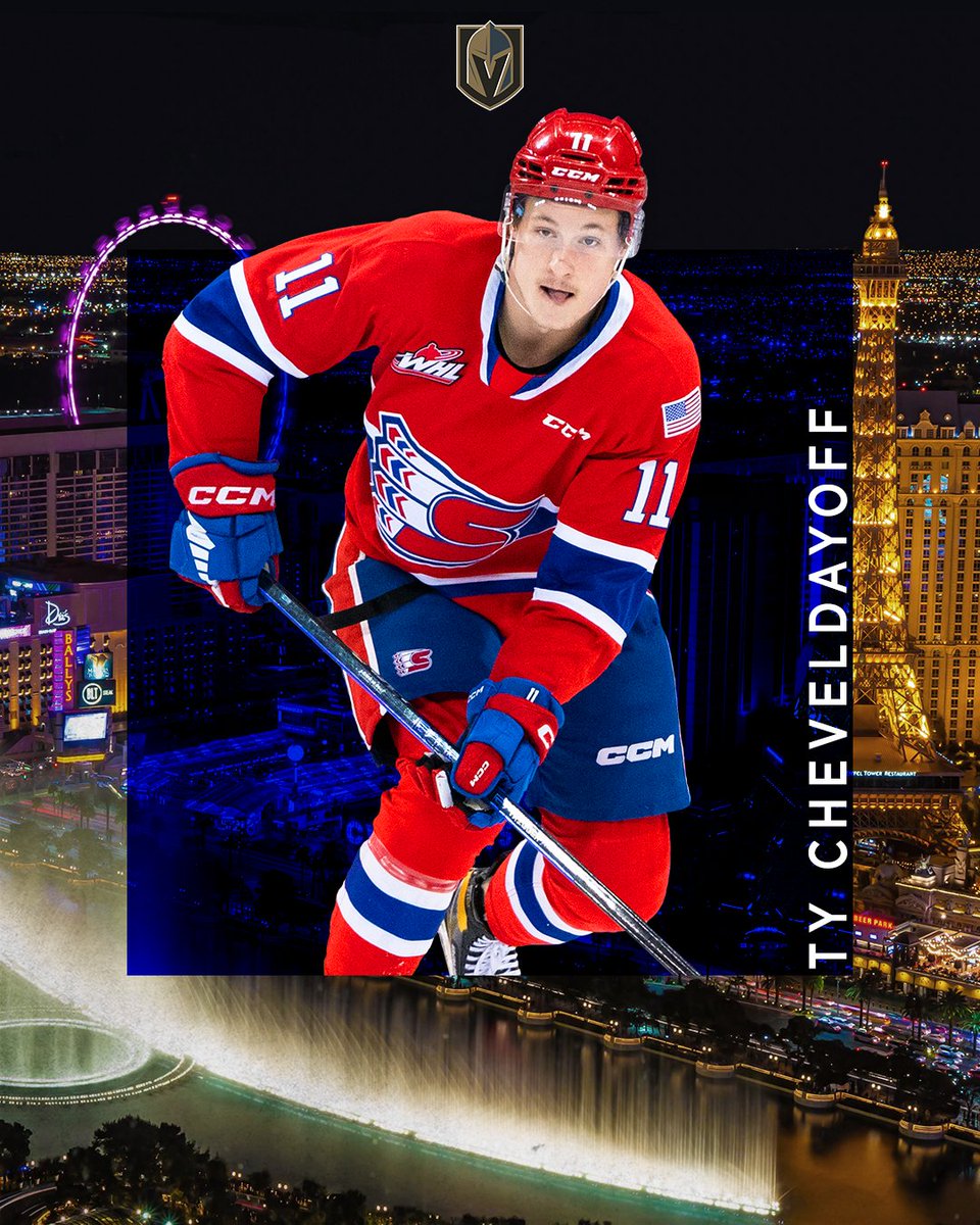 spokanechiefs's tweet photo. Good luck to Saige Weinstein (@Avalanche) and Ty Cheveldayoff (@GoldenKnights) as they head to their NHL Training Camps this week! https://t.co/zzunSZ9Hgq