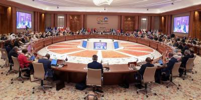 intelfeedia's tweet photo. As expected, participants at G20 Summit agreed on a declaration, but very little action as summit wraps up. #G20Summit #G20Declaration @Natsecjeff @BabakTaghvaee1 https://t.co/HN1dHPjYq4