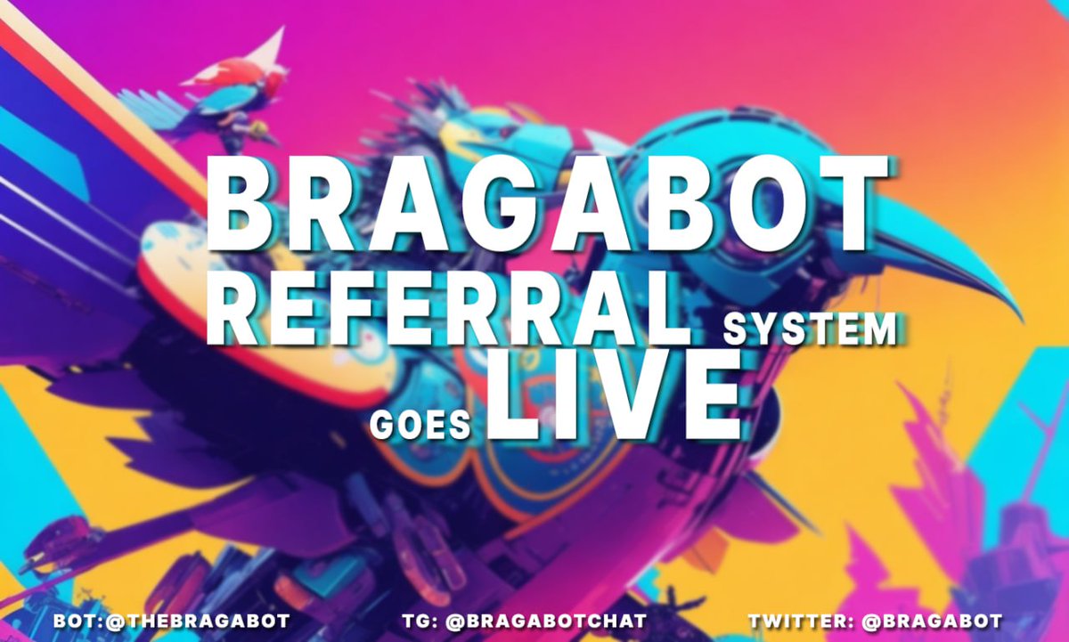 🚀 Get ready to supercharge your rewards with
<a href="/Bragabot/">Bragabot</a>'s Multi-Level Referral System! Share your unique referral link and earn EXP not only from your direct referrals but also from everyone they bring on board